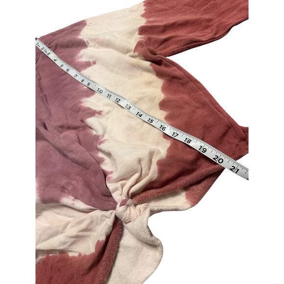 Wonderly Red and Pink Tie Dye Sweatshirt Size 1X NWT - Picture 4 of 6